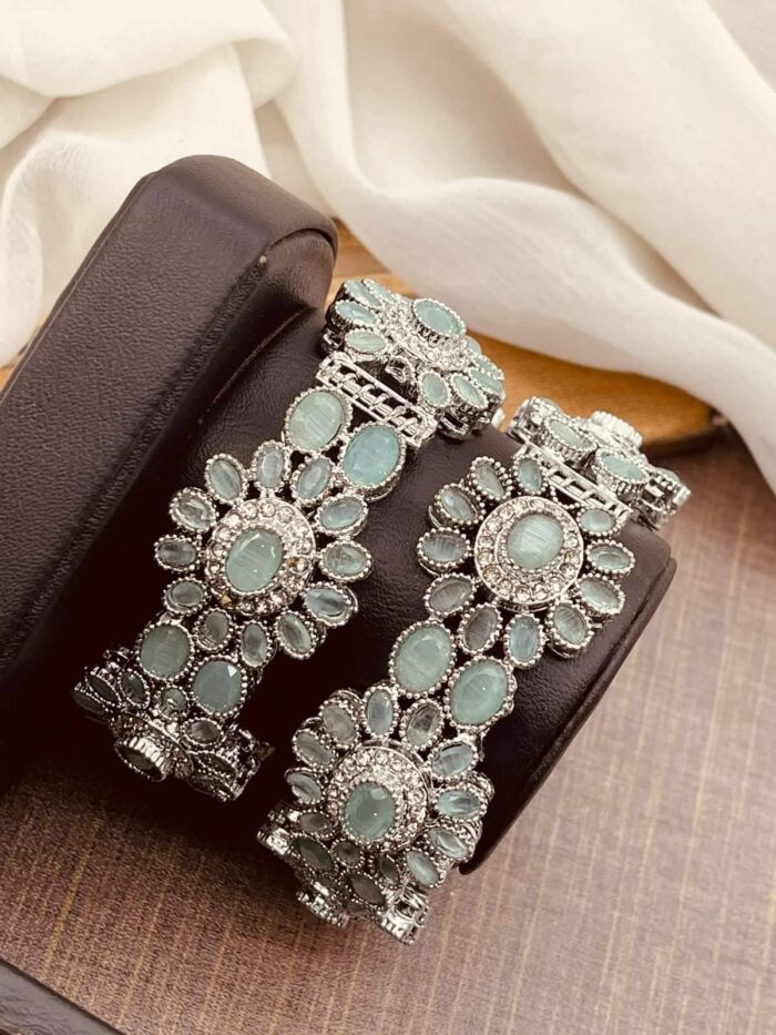 Silver Plated Bangles Fine Quality